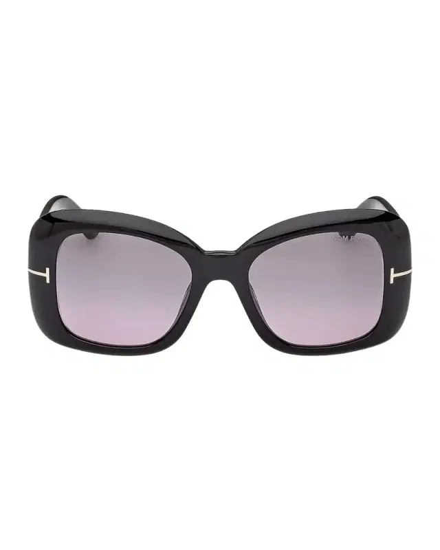 TOM FORD Sandra 52MM Square Sunglasses