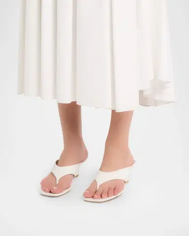 Stuart Weitzman 50mm Vinnie Patent Leather Thong Sandals | Thumbnail 2 Stuart Weitzman 50mm Vinnie Patent Leather Thong Sandals | Thumbnail 2