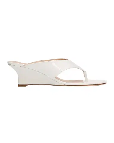 Stuart Weitzman 50mm Vinnie Patent Leather Thong Sandals | Thumbnail 1 Stuart Weitzman 50mm Vinnie Patent Leather Thong Sandals | Thumbnail 1