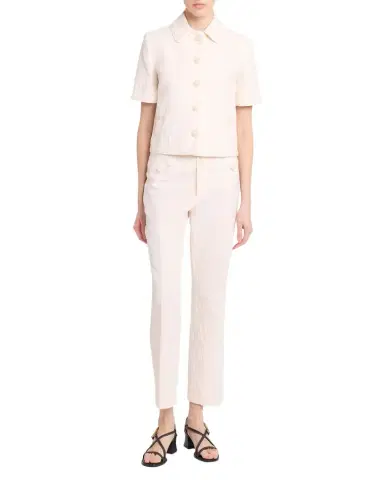 Etro Floral Jacquard Straight-Leg Ankle Trousers | Thumbnail 1 Etro Floral Jacquard Straight-Leg Ankle Trousers | Thumbnail 1