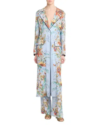 Etro High-Rise Floral-Print Bootcut-Leg Trousers | Thumbnail 1