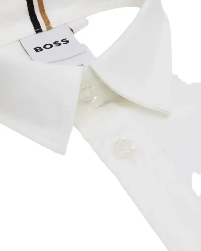 Boy's Logo-Embroidered Long-Sleeve Cotton Shirt, Size 8-16