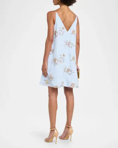 Aknvas D 'Orsay Embellished Poplin Dress | Thumbnail 3 Aknvas D 'Orsay Embellished Poplin Dress | Thumbnail 3