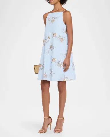 Aknvas D 'Orsay Embellished Poplin Dress | Thumbnail 4 Aknvas D 'Orsay Embellished Poplin Dress | Thumbnail 4