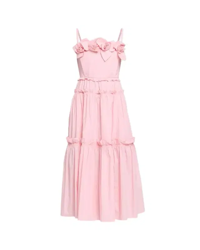 AKNVAS Rach Poplin Midi Dress
