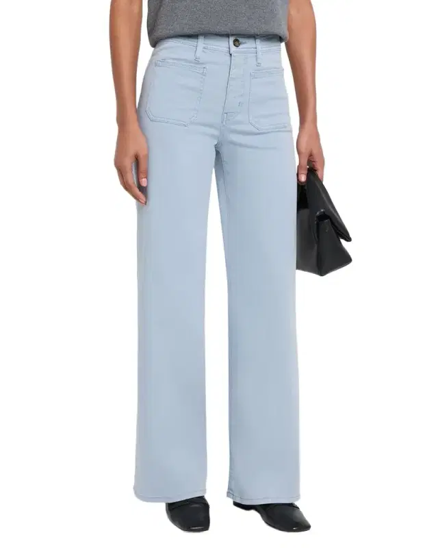 Le Slim Palazzo Modernist Pocket Jeans