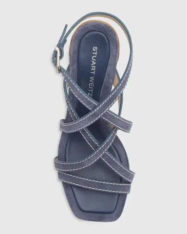 Stuart Weitzman 85mm Park Suede Block-Heel Sandals | Thumbnail 3 Stuart Weitzman 85mm Park Suede Block-Heel Sandals | Thumbnail 3