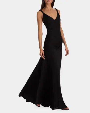 Alice + Olivia Bianca Twist-Strap Maxi Dress | Thumbnail 3