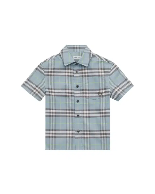 Burberry Boy 's Billy Check Cotton Oxford Shirt, Size -14