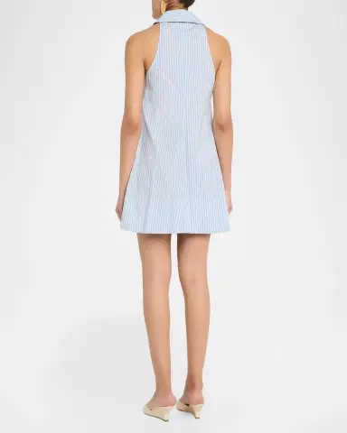 Veronica Beard Florenz Pinstripe Mini Dress | Thumbnail 2