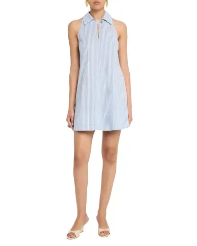 Veronica Beard Florenz Pinstripe Mini Dress | Thumbnail 1