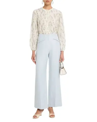Veronica Beard Cassidee Wide-Leg Pants | Thumbnail 1 Veronica Beard Cassidee Wide-Leg Pants | Thumbnail 1