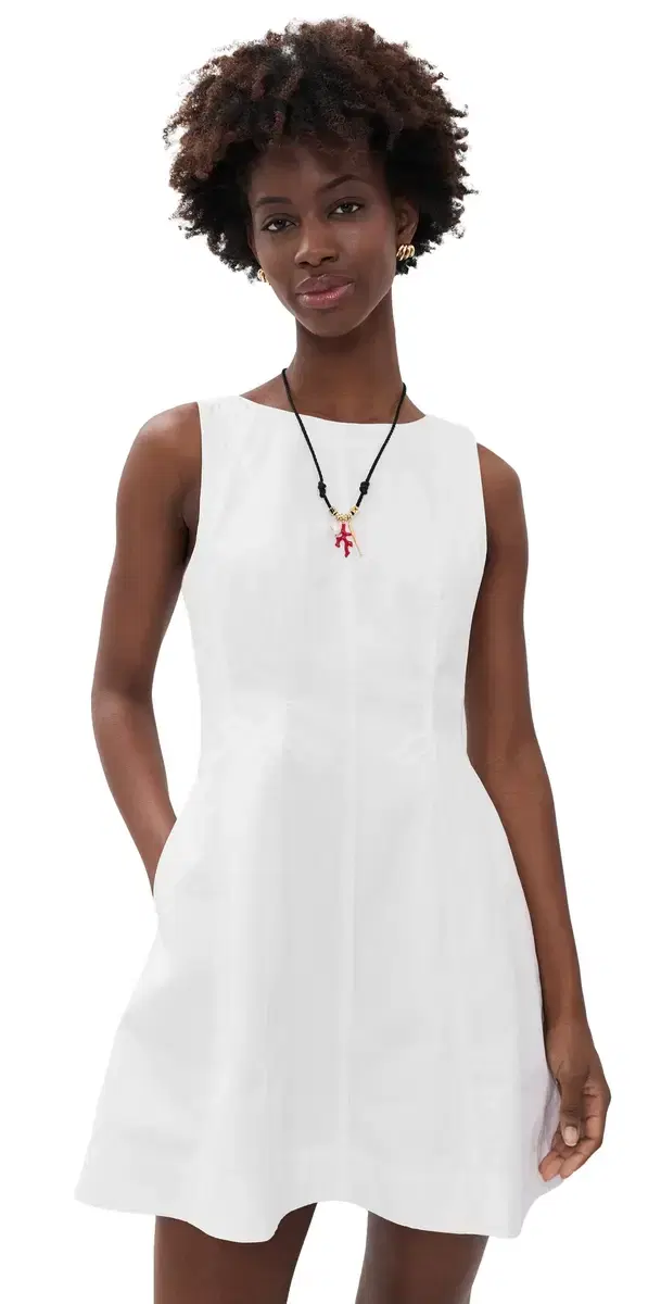 Madewell The Rylee Mini Dress White
