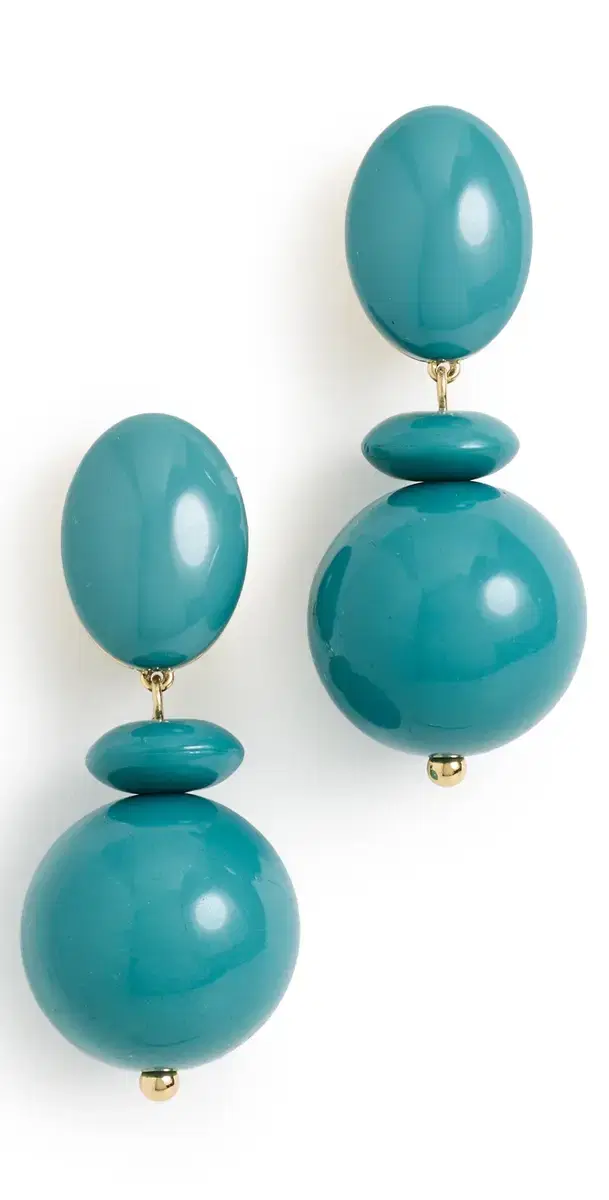 Lele Sadoughi Aventura Drop Earrings Turquoise One Size