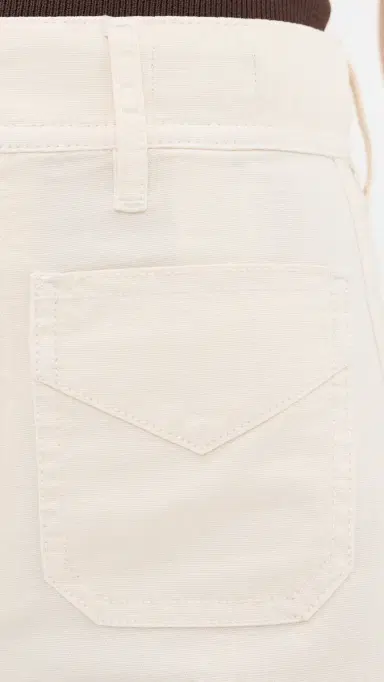 Veronica Beard Jean Carter Shorts Ecru 27 | Thumbnail 6