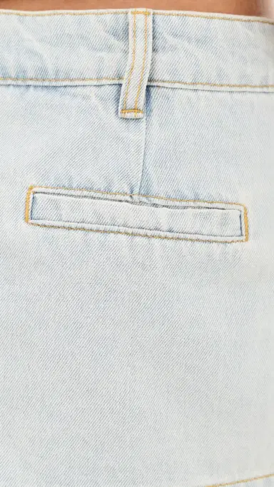 LIONESS Rhode Mini Skort Light Denim | Thumbnail 6 LIONESS Rhode Mini Skort Light Denim | Thumbnail 6