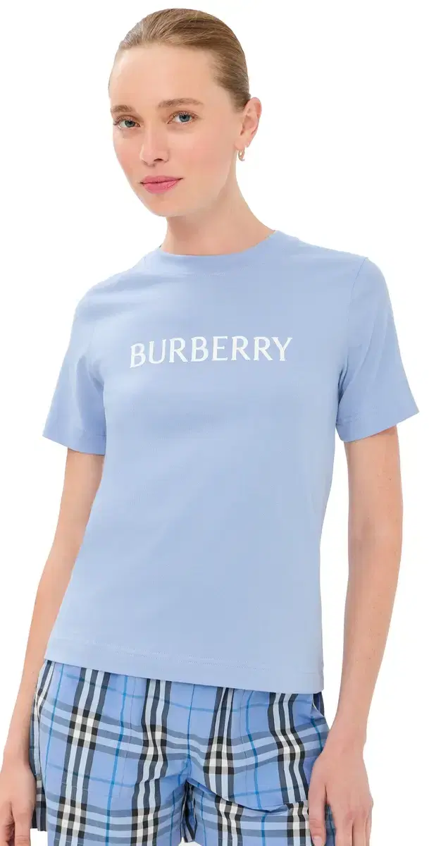 Frankie Tee unbleached Blue