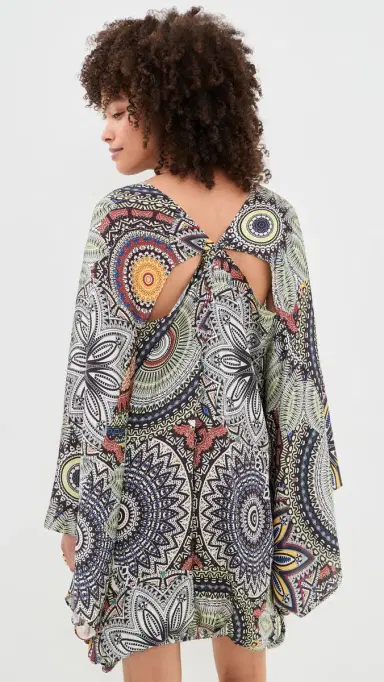 Alexis arivelle Caftan edallion Print | Thumbnail 3 Alexis arivelle Caftan edallion Print | Thumbnail 3