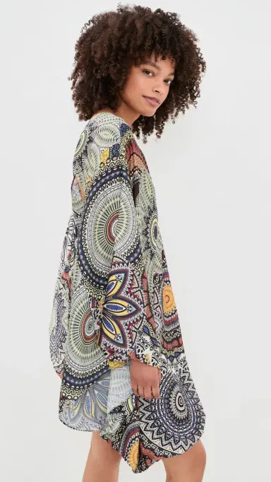 Alexis arivelle Caftan edallion Print | Thumbnail 4 Alexis arivelle Caftan edallion Print | Thumbnail 4