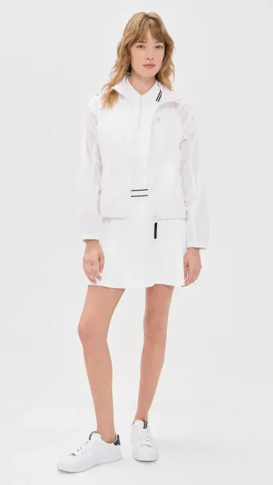 RLX Ralph Lauren Mock Neck Windbreaker Ceramic White XS | Thumbnail 5