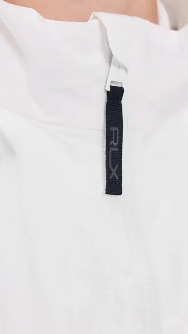 RLX Ralph Lauren Mock Neck Windbreaker Ceramic White XS | Thumbnail 6