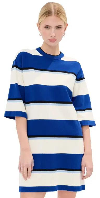 LE BOP Mara Rugby Tee Dress | Thumbnail 1 LE BOP Mara Rugby Tee Dress | Thumbnail 1