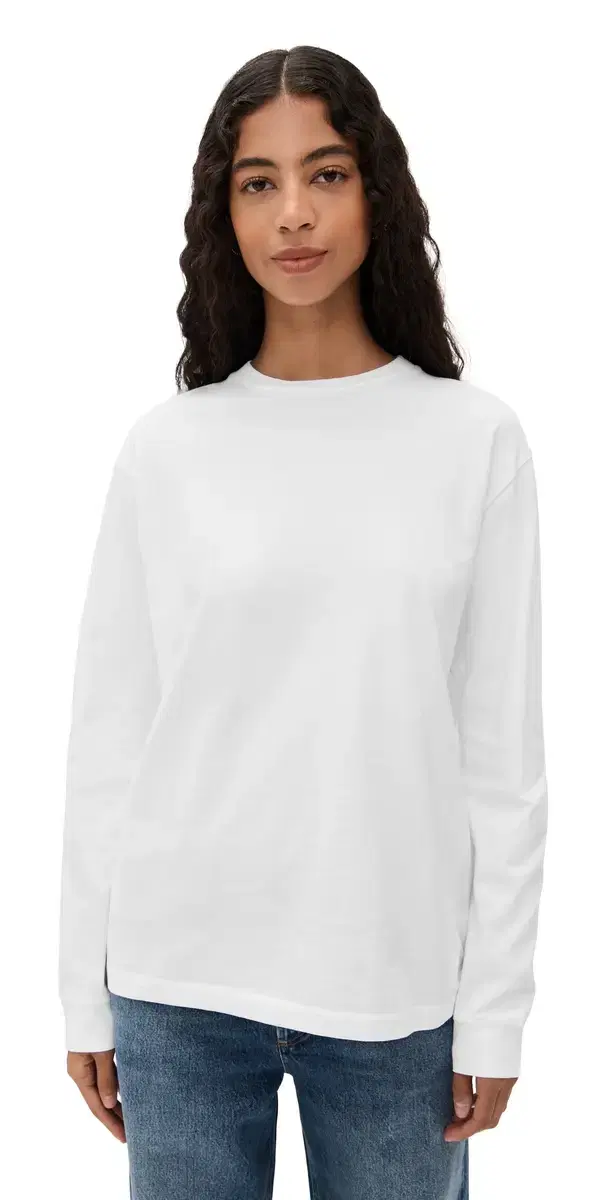 ong Sleeve Tee Chalk