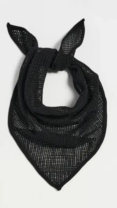 LE BOP Biarritz Bandana Black One Size | Thumbnail 2