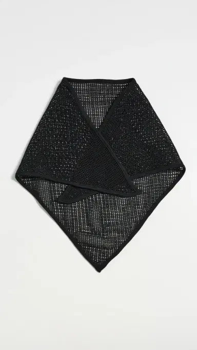 LE BOP Biarritz Bandana Black One Size | Thumbnail 4