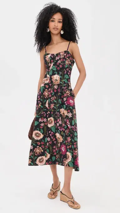 Ulla Johnson Fiora Cotton Dress Dahlia 4 | Thumbnail 2 Ulla Johnson Fiora Cotton Dress Dahlia 4 | Thumbnail 2