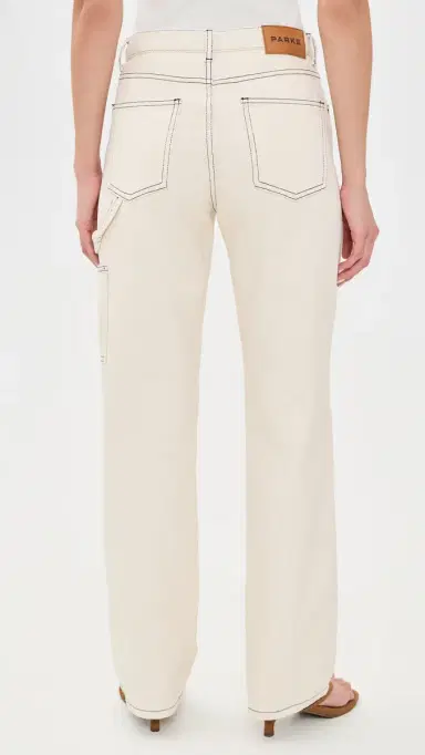 PARKE Carpenter Jeans Cream | Thumbnail 3 PARKE Carpenter Jeans Cream | Thumbnail 3