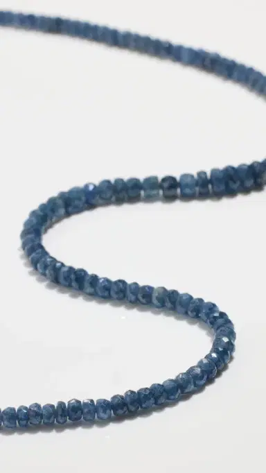 JIA JIA September Sapphire Beaded Necklace Sapphire | Thumbnail 4