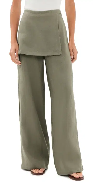 VRG GRL Musa Linen Pants Sage S | Thumbnail 1 VRG GRL Musa Linen Pants Sage S | Thumbnail 1
