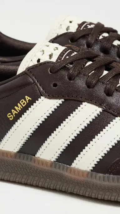Adidas Samba OG Sneakers Aurora Coffee/Off Wh/Gold Met 6 | Thumbnail 6 Adidas Samba OG Sneakers Aurora Coffee/Off Wh/Gold Met 6 | Thumbnail 6