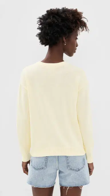 LoveShackFancy Kora Nautical Pullover Marine Dusk M | Thumbnail 3