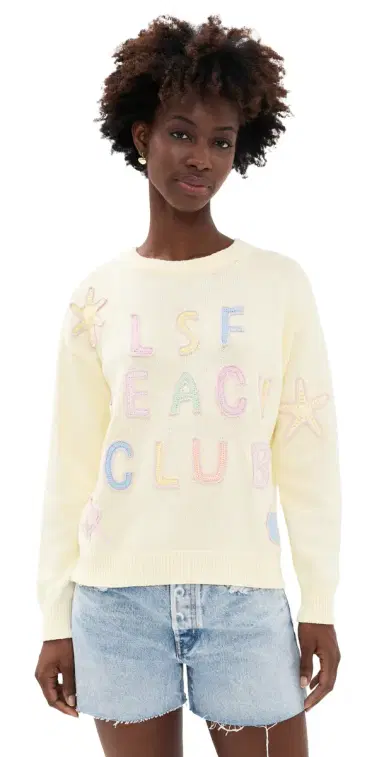 LoveShackFancy Kora Nautical Pullover | Thumbnail 1