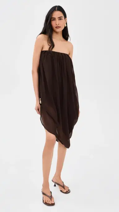 4th & Reckless Derry Dress Brown | Thumbnail 2