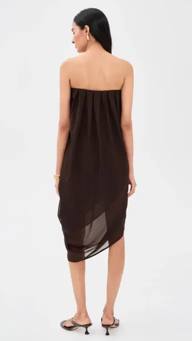 4th & Reckless Derry Dress Brown | Thumbnail 3