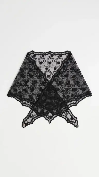 Lele Sadoughi Audrey Lace Scarf | Thumbnail 2