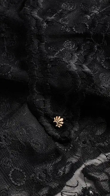 Lele Sadoughi Audrey Lace Scarf | Thumbnail 4