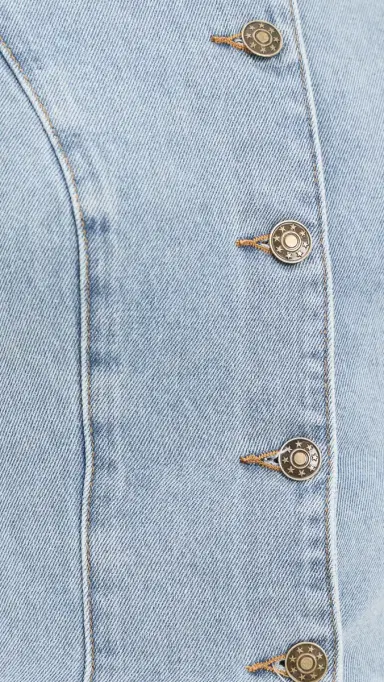 LIONESS Femme Blouse ight Denim | Thumbnail 6