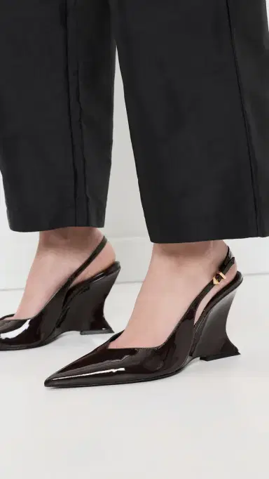 Schutz Siena Buckle Mules Dark Brown | Thumbnail 3