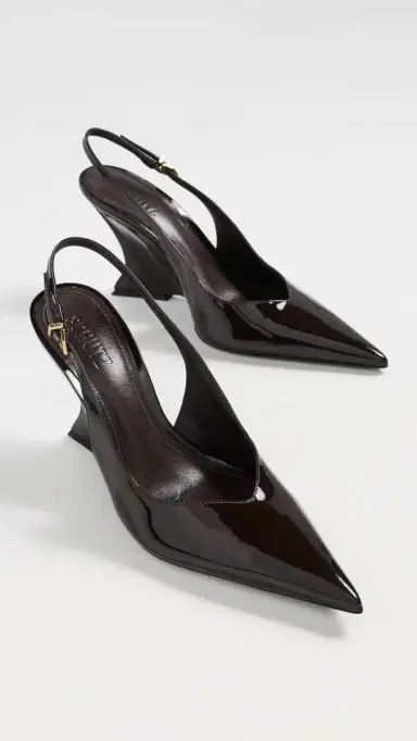 Schutz Siena Buckle Mules Dark Brown | Thumbnail 5