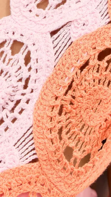 LE BOP Livia Mini Dress Pink Multi | Thumbnail 6