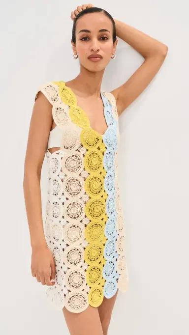 LE BOP Livia Mini Dress Citrine ulti | Thumbnail 2