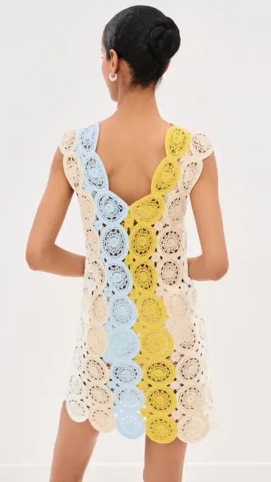 LE BOP Livia Mini Dress Citrine ulti | Thumbnail 3
