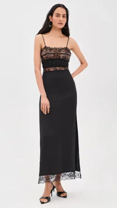 Lioness he Maxi Dress Noir | Thumbnail 2