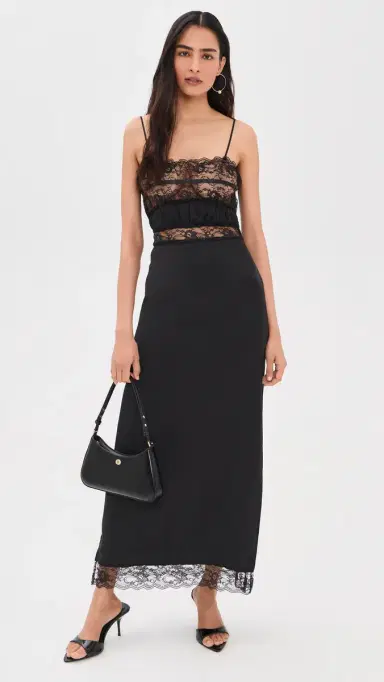Lioness he Maxi Dress Noir | Thumbnail 5