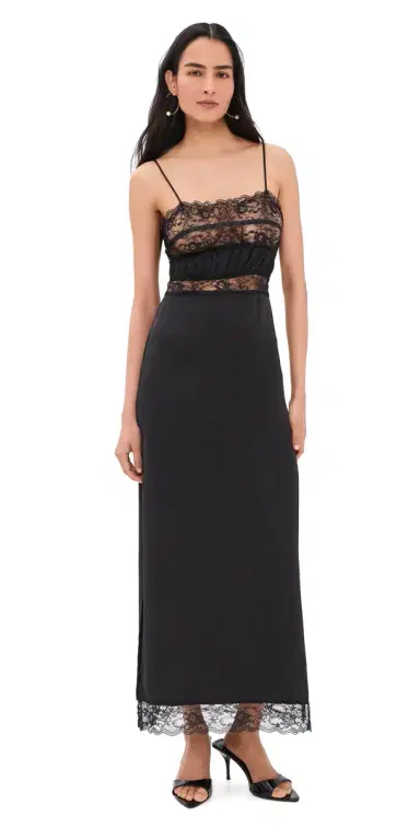 Lioness he Maxi Dress Noir | Thumbnail 1