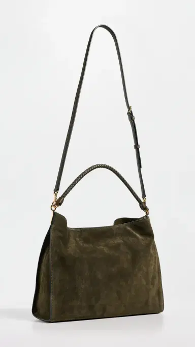 Veronica Beard Suede Vida Hobo Bag Cypress | Thumbnail 4 Veronica Beard Suede Vida Hobo Bag Cypress | Thumbnail 4